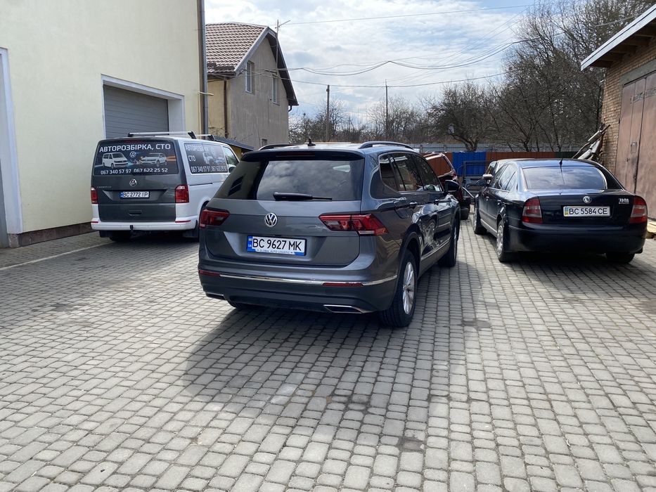 На Запчастини vw tiguan allspace
