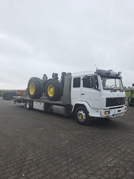 Transport maszyn rolniczych budowlanych domki pomoc drogowa 8 ton