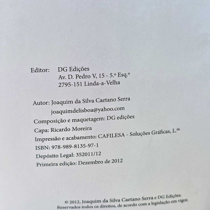 Livro “Mais… TRETAS!” – Joaquim de Lisboa (Autografado) – 1ª Edição 2012