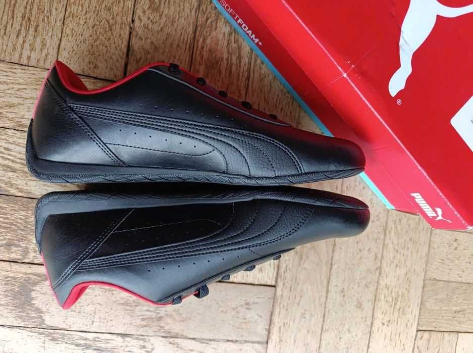 Puma Ferrari Buty Męskie Czarne Motorsport  rozmiar 10 44,5 11 29cm