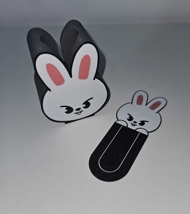 Suporte para Light Stick e marca páginas dos Stray Kids (SKZ)