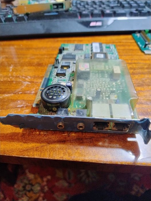 Ретро Модем Сетевая Карта Мульт карта GoldStar US Robotics 3Com