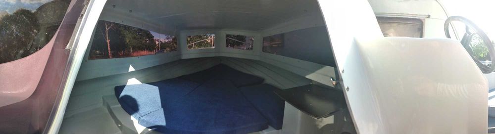 Łódź motorowa NOWA kabinowa z silnikiem Suzuki 20KM NOWY+ przyczepka