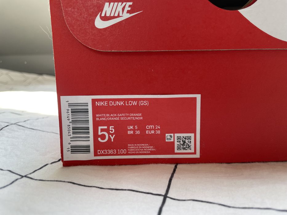 nike dunk low 101 r. 38