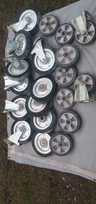 Kółko obrotowe skrętne i sztywne