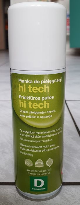 Pianka do czyszczenia powierzchni syntetycznych Hi Tech