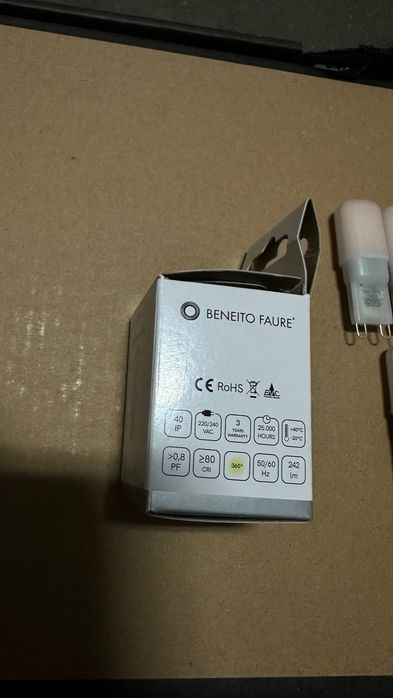 G9 Led 3000k 2.5 W 13 peças