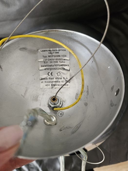Lampa wisząca, stan bardzo dobry