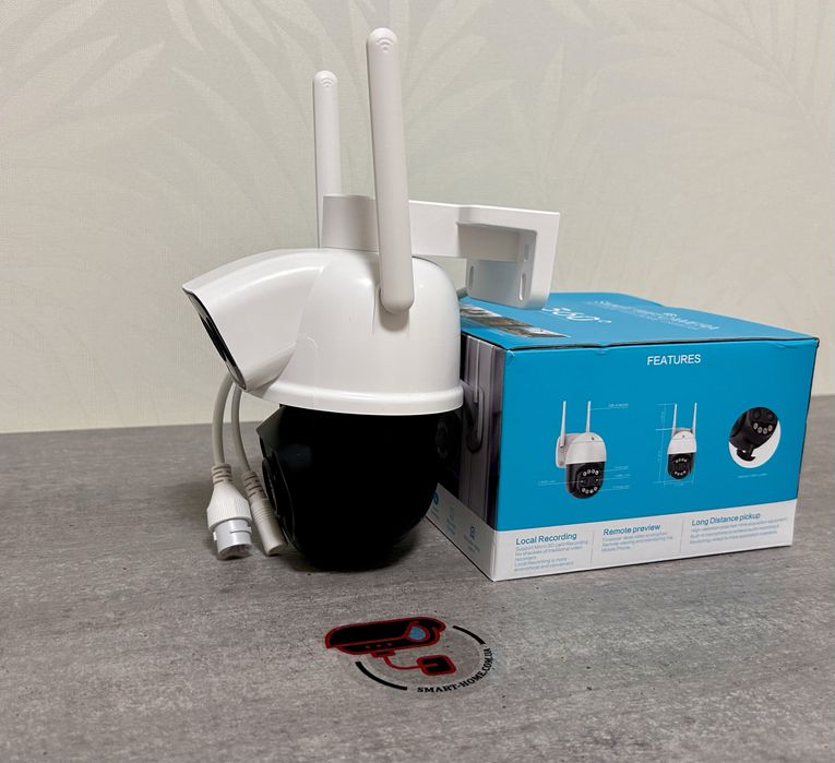 ХИТ 8 Мп две линзы Двойная поворотная PTZ WiFi Ip камера Dual Dahua