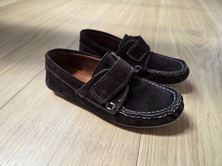 Buty mokasyny skórzane Moskała rozmiar 34