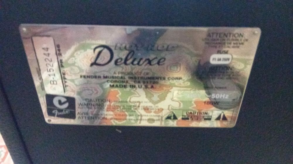 Fender Hot Rod deluxe válvulas c/novo. Made in USA