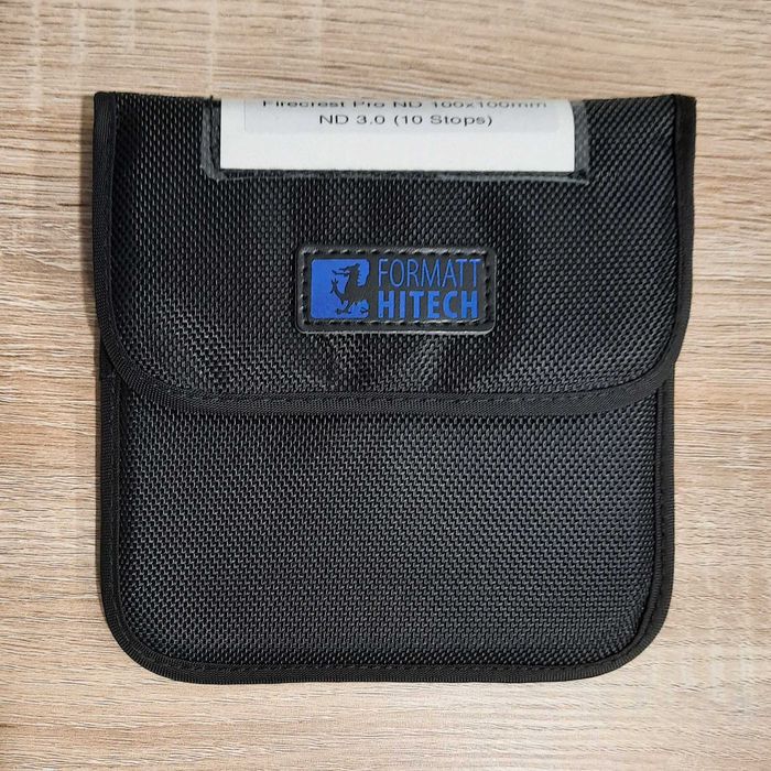 Suporte de filtros Hitech e 2 filtros em vidro ND 3.0 e gradiente 0.9
