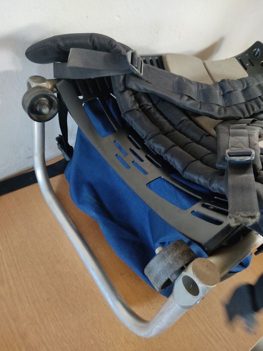 Placek trekinngowy Turystyczny na stelażu kółka Big Pack XR