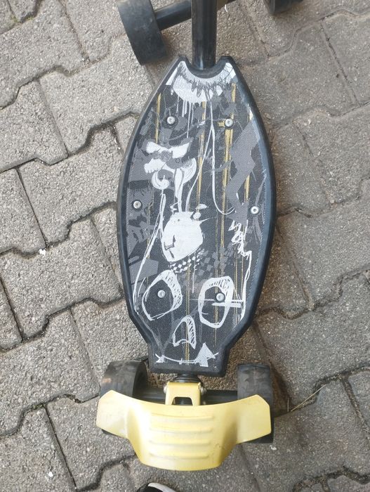 Trotineta 4 rodas com travão Oxelo