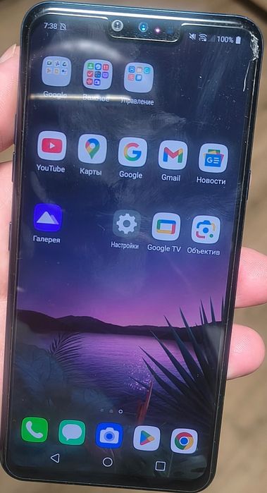 LG G8 ThinQ (G820N), ЦАП, NFC, 6/128Гб екран 2K в ідеалі без вигорання