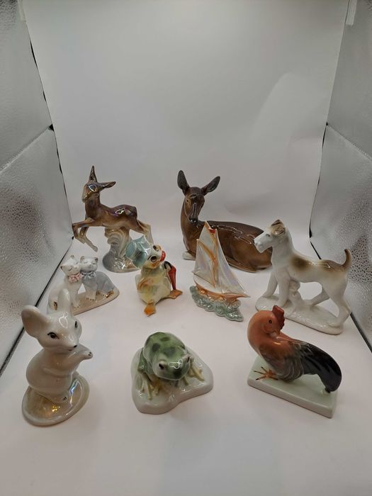 Статуэтка. Статуетка. Фарфоровая статуэтка. Животные. Тварини
