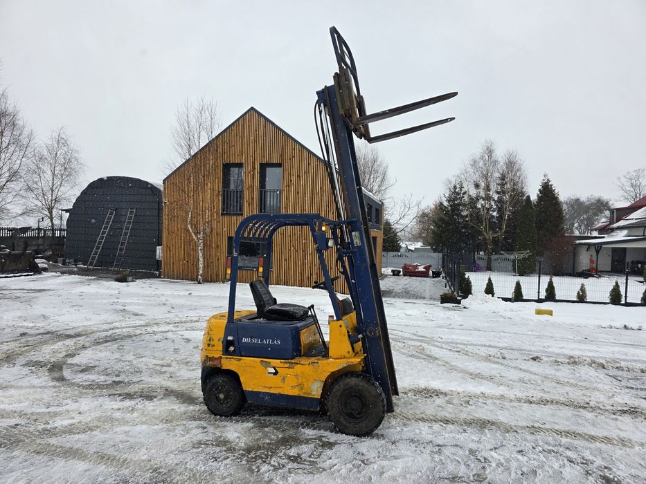 Diesel Atlas CPC15 Duplex przesuw Linde Toyota