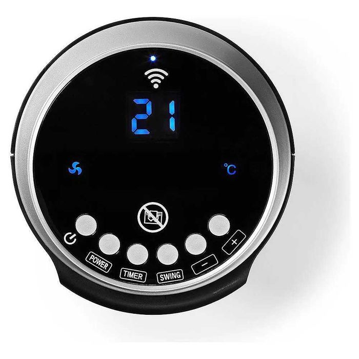 Aquecedor Termoventilador WiFi 1200W/2000W (compatível c/ Tuya)