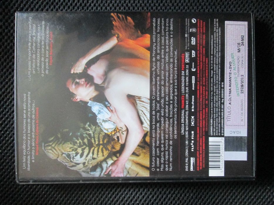 A Última Amante, Catherine Breillat, Asia Argento, Fu´ad Ait Aatou