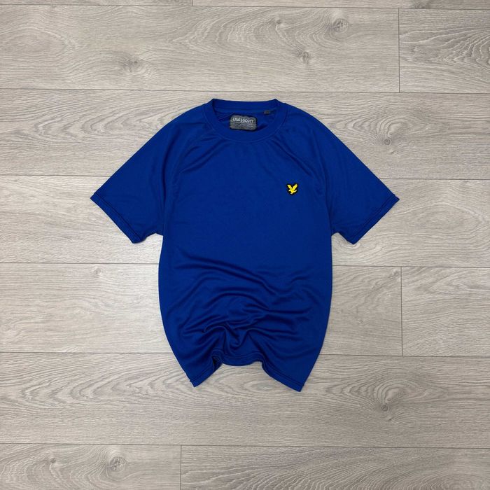 Синя Спортивна Футболка Лайл Скот Lyle&Scott Performance Tech Розмір S