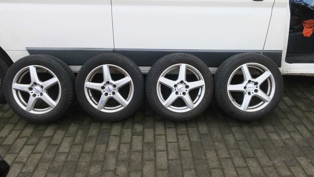 Alu felgi z oponami zimowymi 16 cali Mercedes,VW,Audi Alutec Firestone
