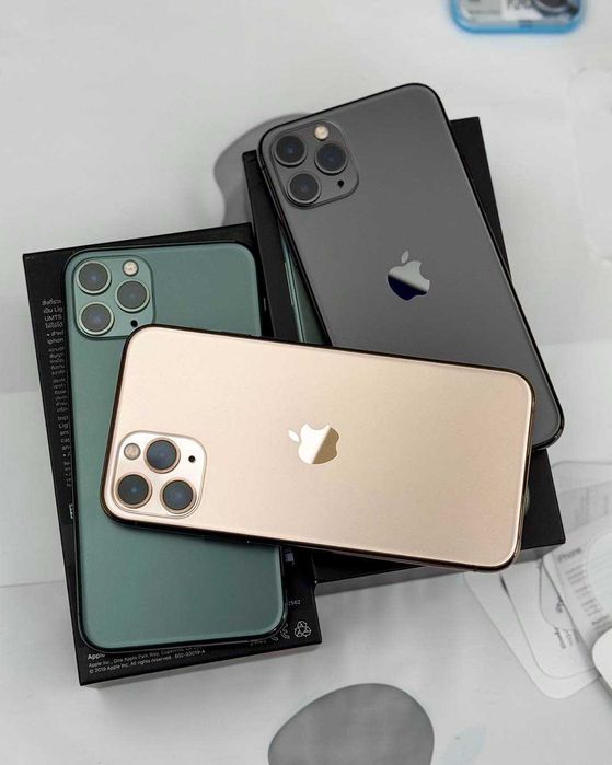 Apple IPHONE 11Pro 64 \ 256GB : Всі кольори : ГАРАНТІЯ 6 місяці Айфон