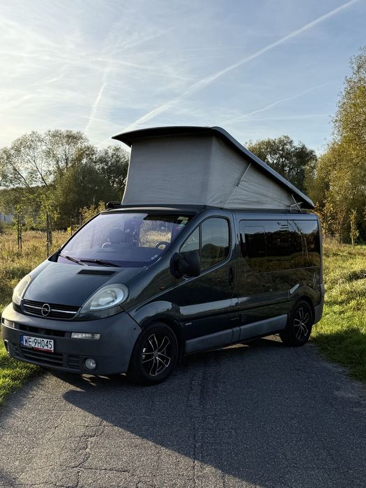 Opel Vivaro Camper (jak California, Marco Polo, Westalia)  Opel Vivaro Camper (podnoszony dach) California, Marco Polo, Westfalia
