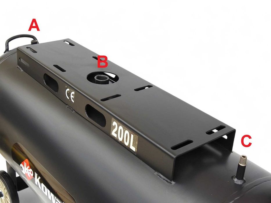 BUTLA 200L zbiornik ciśnieniowy do sprężarki kompresor olejowy KowaL