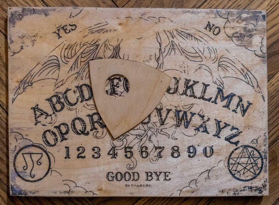 Tablica Ouija Lovecraft Cthulhu halloween gra plansza spirytyzm