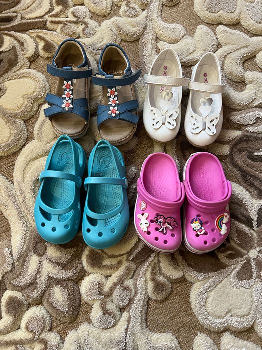 Босоніжки Clark’s, Crocs, туфлі святкові 25-26 розмір: 377 грн ...