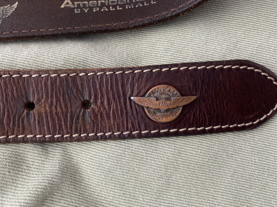 Вінтажний чоловічий ремінь American Classic by PALL MALL