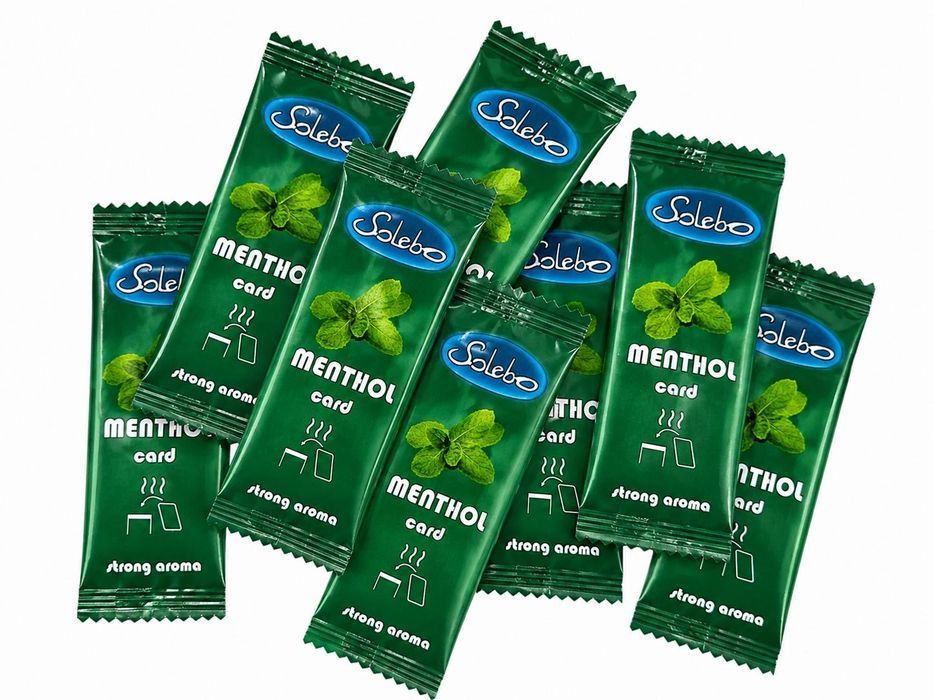 karta aromatyzująca do papierosów 1szt. MENTHOL SOLEBO