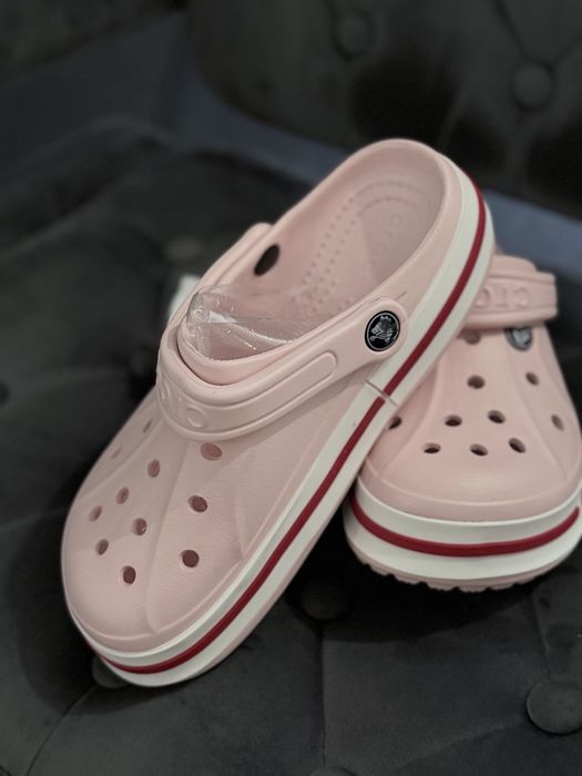 Нові рожеві Crocs M5 W7 37-38 розмір