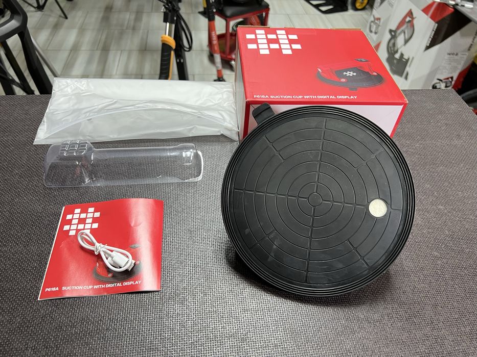 Присоска с автоподкачкой Shijing P618A На 140 кг Дисплей
