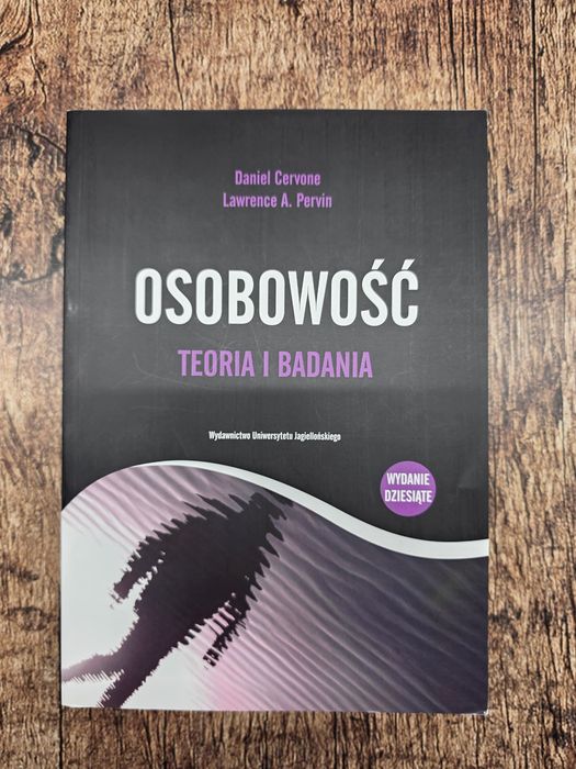 Osobowość teoria i badania Daniel Cervone Lawrence  A. Pervin
