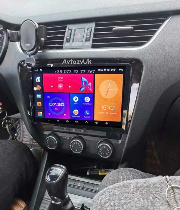 Магнитола OCTAVIA A5 A7 A8 Skoda А5 А7 А8 TOUR Scout CarPlay Android 16