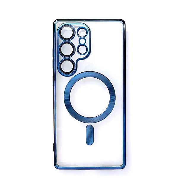 Etui Electroplated Case z MagSafe galwanizowane na iPhone 16e - niebie