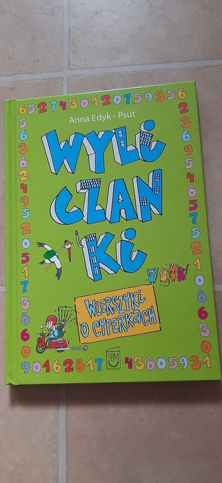 Ksiażka dla dzieci "Wyliczanki"wierszyki o cyferkach