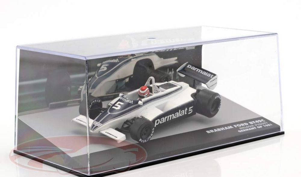 Miniatura Nelson Piquet  Campeão do Mundo 1981