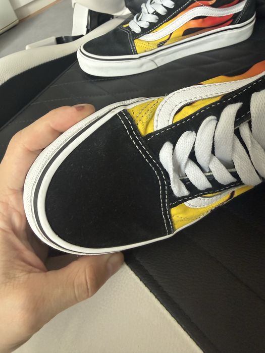 Vans płomienie trampki