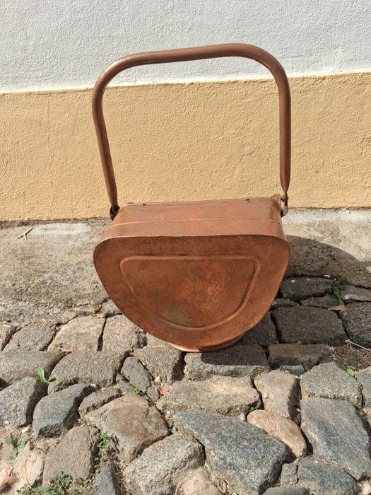 Peca decorativa em cobre
