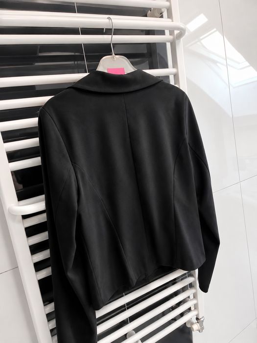 Czarna elegancka marynarka blazer klasyczna L/40