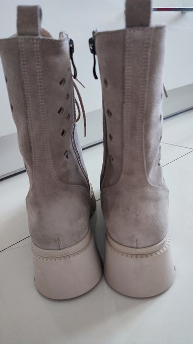 Botki skóra naturalna rozm 37