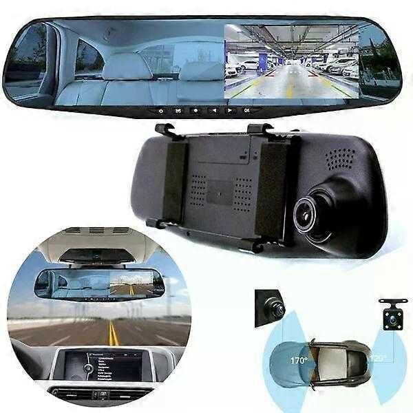 Espelho retrovisor com 2 camaras
