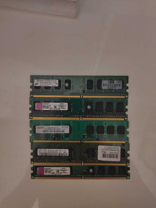 Память ddr2 1Gb 5 штук