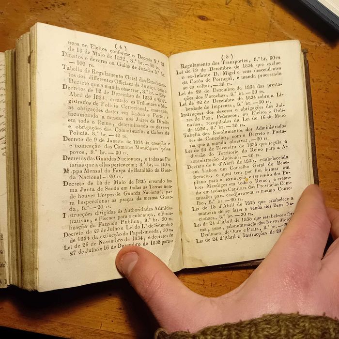 Decretos de 29 de Novembro de 1836, e 13 de Janeiro de 1837