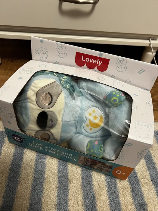 Miś szumiś leniwiec nowy usypiacz oddycha owca wydra prezent nowy hit