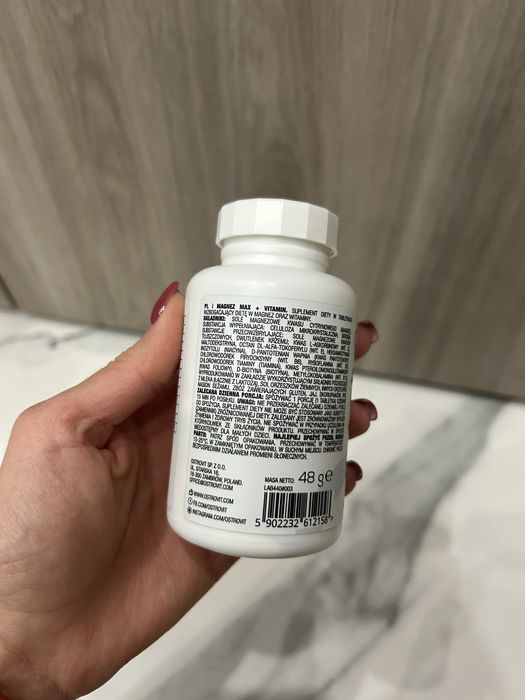 Suplement OstroVit Magnez Max + Vitamin