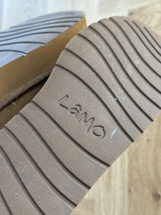 Śniegowce ze skóry naturalnej Lamo