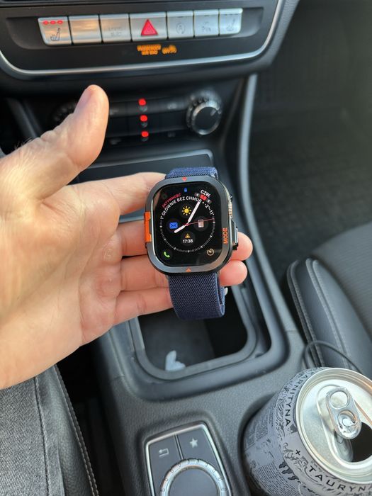 Apple Watch Ultra 2 gen 49 mm Naturalny Tytan Pasek Ocean + case